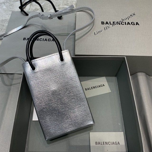 Balenciaga專櫃爆款mini手提購物袋 巴黎世家新潮迷你手機包 fyj1578